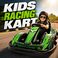 Nuevo Diseño de Go Kart Eléctrico para Niños, 4 Ruedas, Karting de Carreras para Exteriores, Juego de Conducción para Parques de Diversiones Infantiles