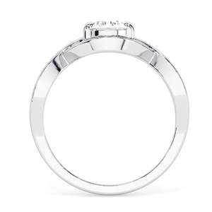 แหวนครบรอบบิดเพชรลูกแพร์สำหรับผู้หญิง1.50CT - Product Image 2