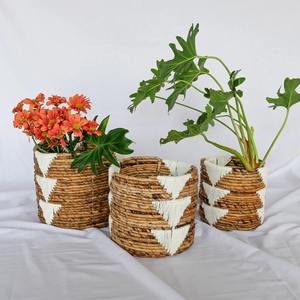 Meilleure Collection Organisateur de stockage de jacinthe d'eau écologique Panier de rangement de cuisine peu encombrant Prix de gros - Product Image 4