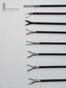 Calidad superior 28 piezas Manual cirugía laparoscópica pinzas de agarre endoscopia conjunto de instrumentos quirúrgicos certificado CE Clase I - Product Image 3