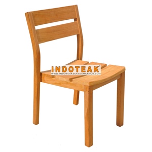 Danish ไม้สักกลางแจ้งเฟอร์นิเจอร์ไม้เนื้อแข็งที่ทำด้วยมือโดยผู้ผลิตชาวอินโดนีเซียสำหรับโรงแรมรับประทานอาหารวิลล่าโรงเรียนภายนอก - Product Image 5