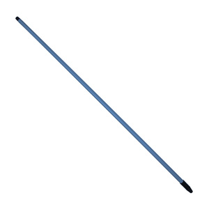 Mango in polipropilene blu da 140 cm con rosa (GSC 402010016) - Product Image 1