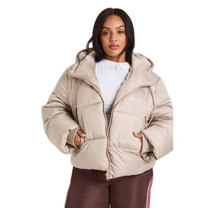 เสื้อแจ็คเก็ตพัฟเฟอร์ผู้หญิงคุณภาพสูง ระบายอากาศได้ดี คอถอดได้ ผลิตจากโพลีเอสเตอร์ สำหรับฤดูหนาว แฟชั่นทันสมัย ให้ความอบอุ่น ขายส่ง - Product Image 1