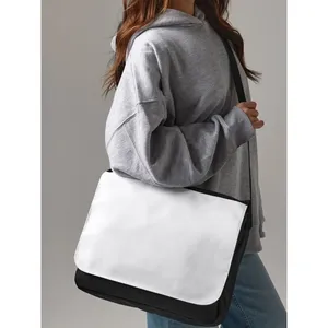 Sac messager personnalisé par sublimation, sacs fourre-tout promotionnels pour le merchandising - Product Image 4