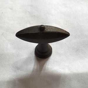 Hình bầu dục nhỏ sắt nội knobs mộc mạc cái nhìn đồ nội thất tủ xử lý và knobs Made <span class=keywords><strong>in</strong></span> Ấn Độ sản phẩm Kéo phần cứng - Product Image 3