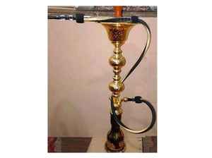 Cachimba Alta de Lujo de Acero Inoxidable con Lacado de Nácar - Product Image 4