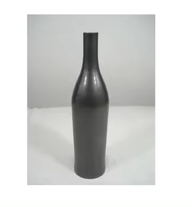 Florero de acabado negro alto de decoración de calidad más increíble con diseño hecho a mano al por mayor maceta de buena calidad - Product Image 6