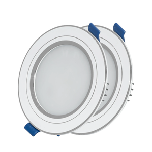 Excellent prix TOS 90mm coupe intérieure LED Downlight avec installation facile bordure argentée en aluminium pour bureau à domicile fabriqué au Vietnam - Product Image 3