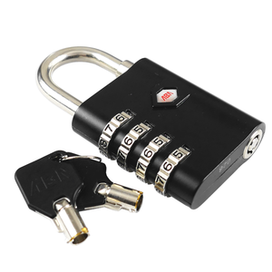 Cerradura de combinación de 4 dígitos de alta resistencia Aleación de zinc resistente a la intemperie para casilleros de gimnasio al aire libre - Product Image 5