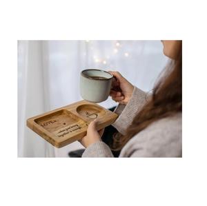 New Design Beautifully Personalised Serving <b>Board</b> for Tea and Coffee Get Your Own <b>Message</b> Engraved <b>Board</b> Manufactured in India - Product Image 5