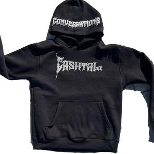 Sudadera con Capucha de Algodón con Diseño de Logotipo Personalizado para Uso Casual, Material de Alta Calidad, Sudadera con Estampado para Hombre - Product Image 5