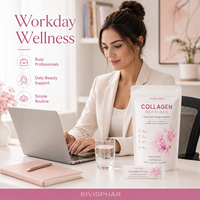 KEYESpdb Poudre de collagène et peptides pour la croissance des cheveux chez la femme, biotine pour le soutien de la peau et des articulations - Produits de beauté naturels, non destinés aux femmes enceintes