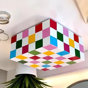 Colorful Bone Inlay Jewelry Storage <b>Box</b> Multicolor Checkered <b>Keepsake</b> Organizer Boho Gift <b>Box</b> Wood and MDF - Product Image 4