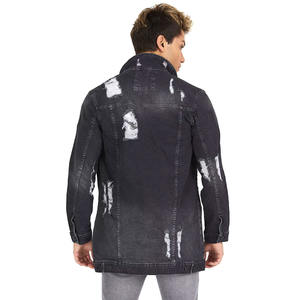 แจ็คเก็ตผ้าฟลีซ2025ผู้ชาย, แจ็คเก็ตยีนส์หนาอบอุ่นฤดูหนาว - Product Image 5