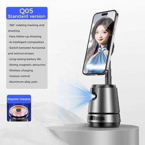 Supporto per telefono magnetico rotante a 360 ° AI tracciamento intelligente modalità di tenuta di qualità forte compatibile con tutti i modelli di telefono - Product Image 2