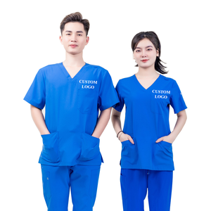 เครื่องแบบพยาบาลโรงพยาบาลผ้ายืด Sao แบบนุ่มออกแบบได้ตามต้องการ - Product Image 2