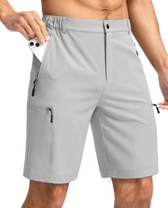 Fournisseur indien direct Shorts de fitness sportifs à séchage rapide pour hommes vente chaude respirant décontracté motif solide taille élastique toile - Product Image 1