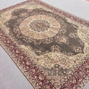 Tapis vintage 6,5x11,4 pieds, tapis turc surdimensionné, tapis en laine rouge patchwork - Product Image 2