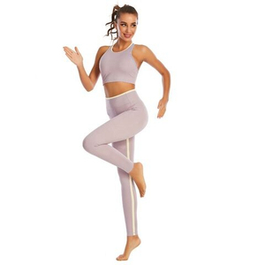 Haute qualité femmes Yoga ensemble vêtements actifs entraînement Yoga ensembles fabriqués au Pakistan en gros personnalisé mode respirant OEM 2025 - Product Image 2