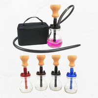 Kit Chicha Portable Moderne Mini en Aluminium avec Sac de Transport – Fournisseur OEM