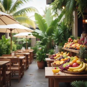 เสื้อยืดพิมพ์ลายเบอร์รี่ชามอาซาอิสมูทตี้บราซิลเพื่อสุขภาพ - Product Image 3