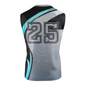 Conjunto Deportivo Profesional Personalizado con Logotipo, Transpirable, de Secado Rápido, Uniforme 7 contra 7 sin Mangas para Hombre - Product Image 4