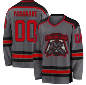 Camiseta de Hockey Profesional Personalizada, Uniforme de Hockey sobre Hielo con Estampado por Sublimación, Camisetas de Hockey Hechas a Medida - Product Image 4