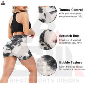 Taille moyenne Booty Shorts femmes mode nouveau décontracté coupe régulière respirant Polyester/coton Compression Shorts Sexy - Product Image 5