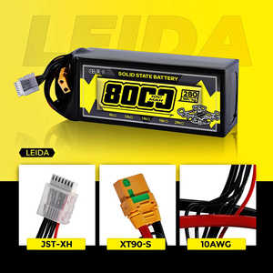 Factory Supply 296Wh/Kg 6S22.2V 12S44.4V 8Ah Lithium <b>Battery</b> <b>Lipo</b> <b>Battery</b> 5C Solid State Drone <b>Battery</b> - Product Image 4