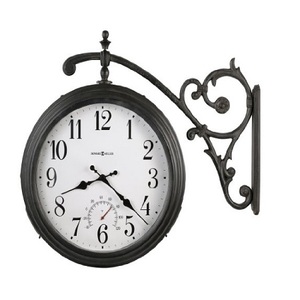 Reloj de Pared de Diseño Moderno, Doble Cara, Redondo, Tamaño Personalizado, Reloj de Pared de Hierro de Home Arts - Product Image 2