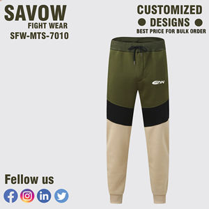 Survêtement de sport pour hommes avec pantalon de jogging en polyester respirant à séchage rapide et taille élastique et veste zippée intégrale, adapté aux équipes et aux salles de sport - Product Image 6