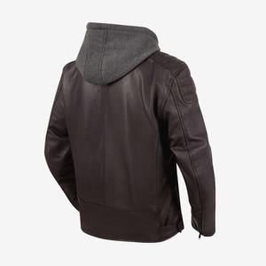 Impala hommes moto équitation cuir de vachette perforé/cuir de kangourou piste course à capuche veste/Chaqueta CE niveau 2 armures toutes tailles - Product Image 2