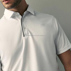 Polos en blanco Oem Unisex bordado Golf camiseta logotipo personalizado hombres Polo camiseta - Product Image 3