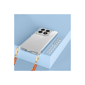 Coque en silicone pour Xiaomi 14T avec protection d'angle Airbag et attache cordon, antichoc, avec couvercle à clipser - Product Image 4