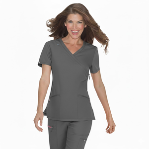 Uniformes Médicos de Hospital, Tela de Algodón, 195 GSM, Uniformes Resistentes para Médicos y Enfermeras, Entorno Clínico - Product Image 1