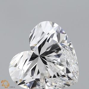 Igi เพชรรูปหัวใจที่โตแล้ว3.38กะรัตเพชรรูปหัวใจ VVS2ความชัดเจนสำหรับแหวนหมั้นหรือเครื่องประดับ - Product Image 1