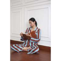 Ensemble de détente mignon et confortable en modal et élasthanne respirant avec taille élastique, motif dessin animé, tailles S-XXL, pour usage domestique en hiver