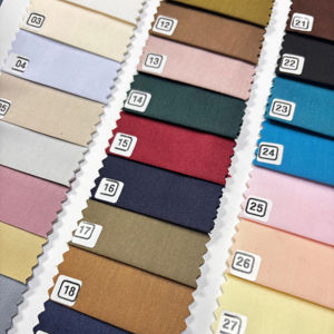 Tissu de chemise en polyviscose de haute qualité Lexus Japon, mélange de polyester élégant pour vêtements pour hommes et femmes - Product Image 1