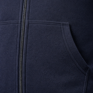 Conjunto Deportivo de Hombre, Sudadera con Capucha y Pantalones, Personalizable con Logotipo, Felpa de Algodón, Cierre de Cremallera, Ecológico, Transpirable, OEM, ODM - Product Image 5