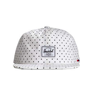   Gorra Albert (Blanca/Negra/Con Puntos) con Tela de Lona y Técnica de Serigrafía - Product Image 1