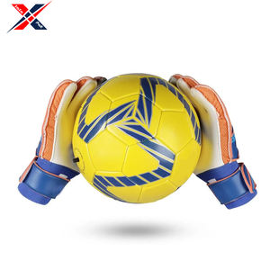 2024 bleu Orange couleur bonne vente haute qualité meilleurs articles de sport vêtements pour adultes Protection des doigts pour cent gants de gardien de but - Product Image 3