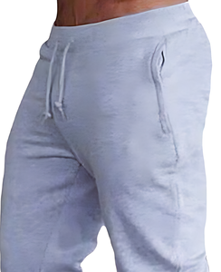 Pantalones Casuales de Oficina para Hombre con Logotipo Personalizado, Cintura Elástica, Corte Entallado, Frente Plano, Tela de Lona Cómoda, OEM Disponible - Product Image 4