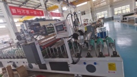 TC Prix Raisonnable 1300mm Largeur PUR Machine À Plastifier À Colle Chaude avec Moteur pour Emballage De Profil PUR