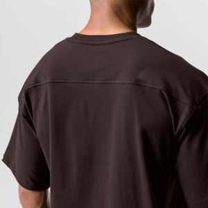 2025 Custom Trendy Men's Oversized T-Shirt Loose <b>Fit</b> <b>Perfect</b> for Streetwear and Urban Outfits OEM Serviced Customized - Product Image 3