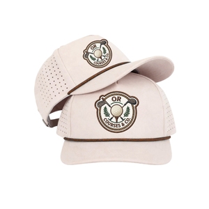 Gorras de Golf Impermeables con Logotipo Personalizado, Gorra Estructurada de 5 Paneles con Parche Bordado Personalizado, Fabricante OEM de Vietnam VN - Product Image 4