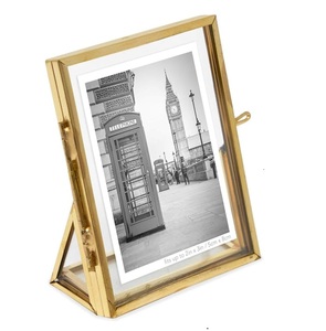 Marcos de fotos de hierro de diseño moderno, venta al por mayor, marco de fotos de metal familiar, marco de fotos de escritorio transparente - Product Image 4