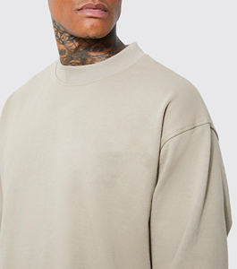 Conjuntos Deportivos de Invierno para Hombre, 100% Algodón, con Estampado de Diamantes de Imitación, Conjuntos Deportivos Transpirables de Secado Rápido, Estilo Urbano - Product Image 3