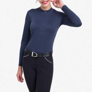 Camisa ecuestre transpirable para mujer Ropa técnica para montar a caballo Capa base Top ventilado Fácil de limpiar para uso diario - Product Image 1