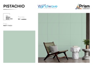 COLECCIÓN PRISM TAMAÑO 60X60CM 600X600MM COLORES PASTEL KOTA GRUESOS 8 TONOS PASTEL COLOR LISO DISPONIBLES AZULEJOS PREMIUM - Product Image 3