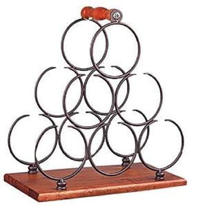 Support de stockage de bouteilles en métal de haute qualité, armoire de stockage de bouteilles de raisin 12 avec support de boissons non alcoolisées de supermarché noir - Product Image 6